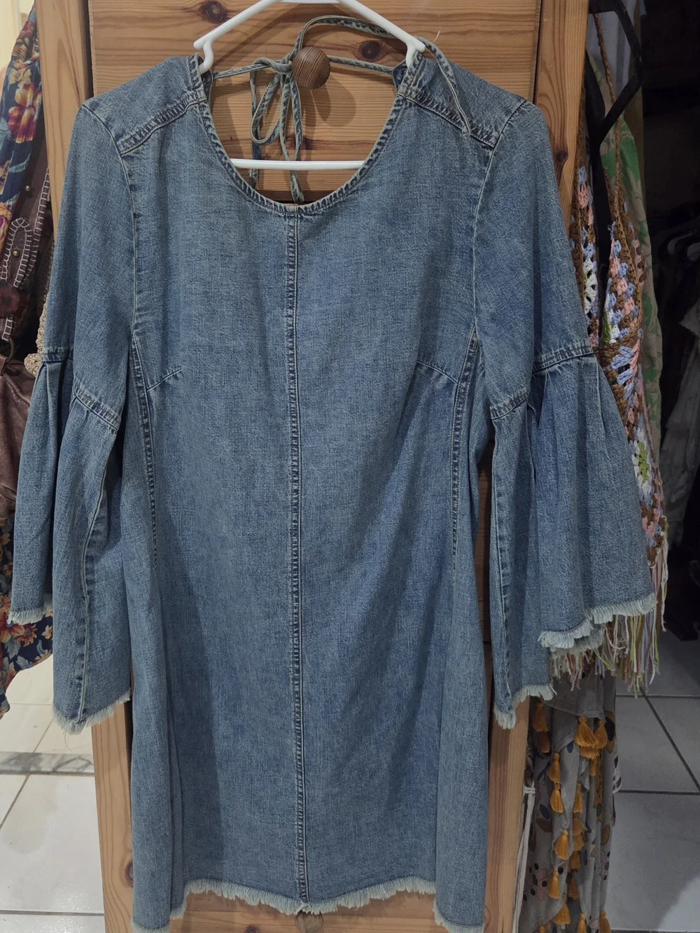 Free People Season In The Sun Blue Halter Tie-Side Sleeveless Top